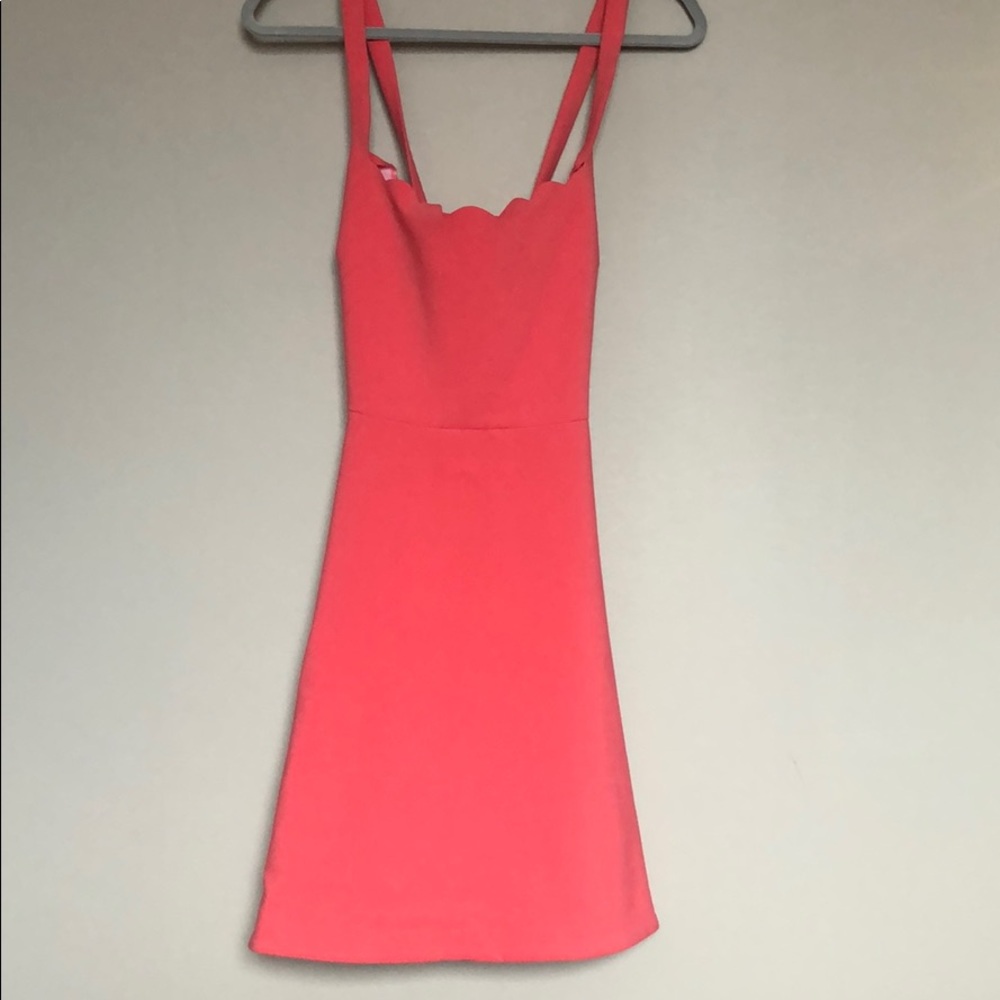 LIKELY pink spring summer dress